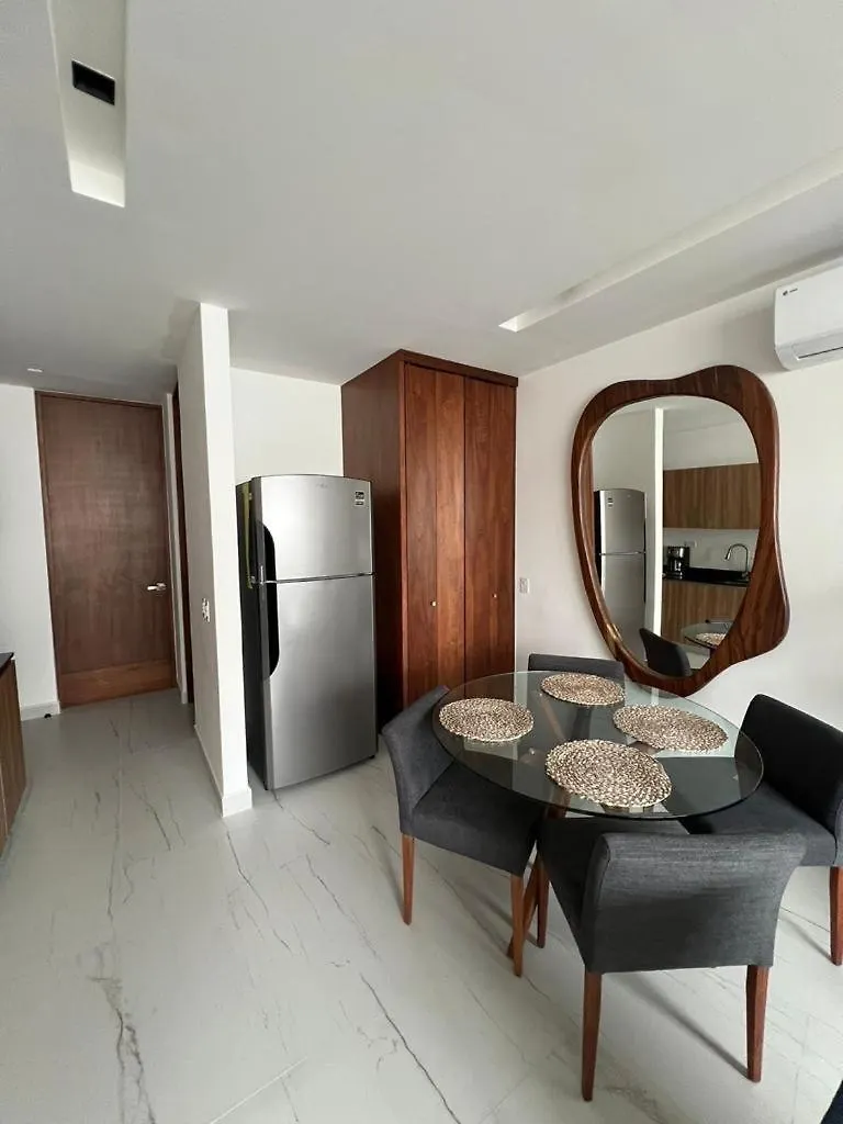 פלאייה דל כרמן Oxygen! Beautiful Beach Apartament 1Br Ocean View דירה פלאייה דל כרמן